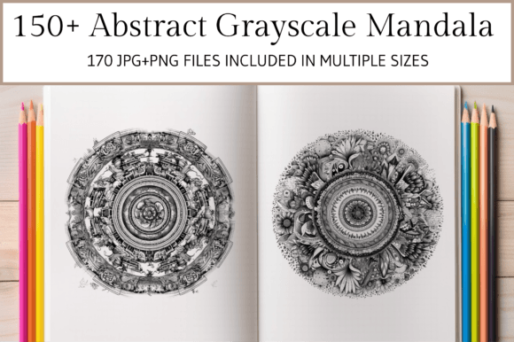 150 Abstract Mandala Coloring Pages: A Creative Resource for All