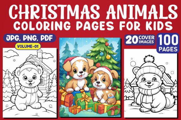 Christmas Animal Coloring Pages for Kids: A Fun and Creative Way to Celebrate the Holidays