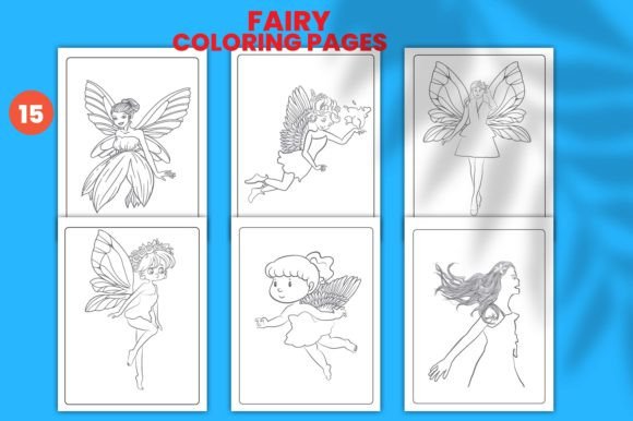Fairy Coloring Book for Kids