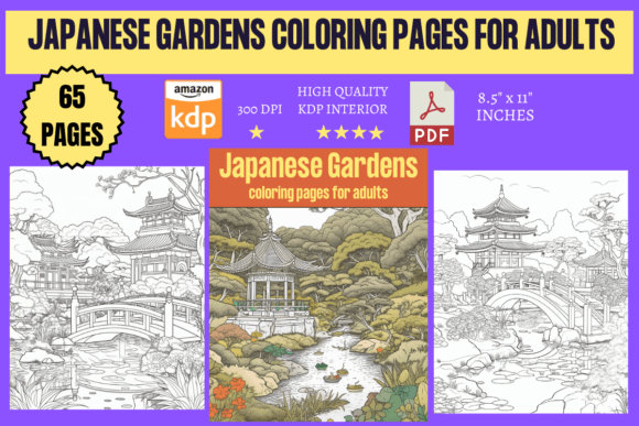 Japanese Gardens Coloring Pages for Adults: A Strategic Tool for Creativity and Purpose