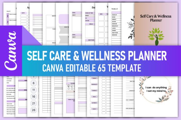 Self Care Wellness Planner Canva KDP: A Practical Guide to Enhance Your Daily Routine